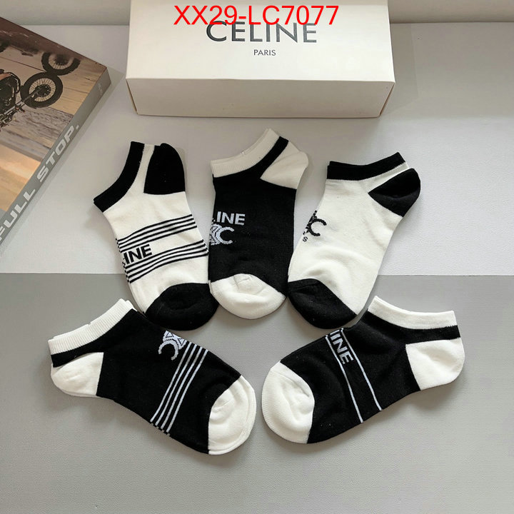 Sock-CELINE outlet 1:1 replica ID: LC7077 $: 29USD