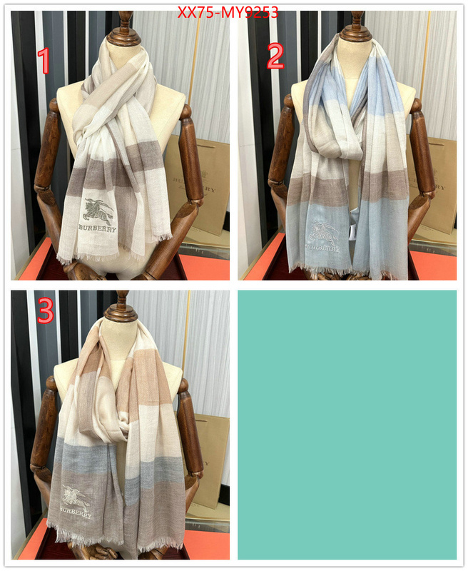 Scarf-Burberry china sale ID: MY9253 $: 75USD