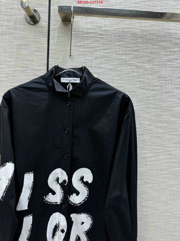 Clothing-Dior high quality 1:1 replica ID: CX7314 $: 109USD