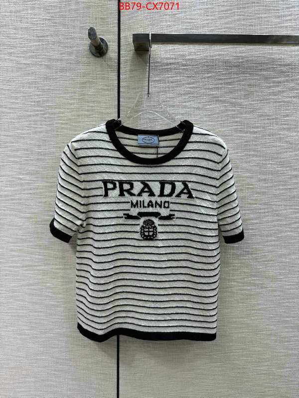 Clothing-Prada online sale ID: CX7071 $: 79USD