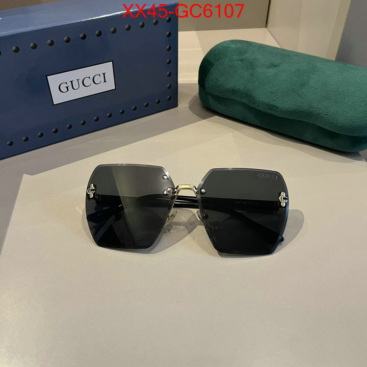 Glasses-Gucci 2024 perfect replica designer ID: GC6107 $: 45USD