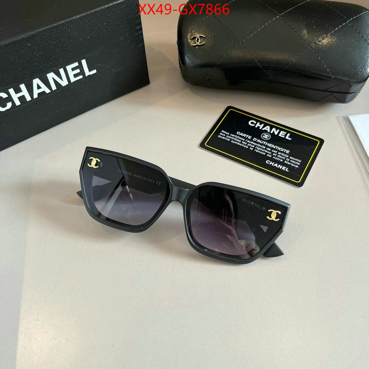 Glasses-Chanel wholesale ID: GX7866 $: 49USD