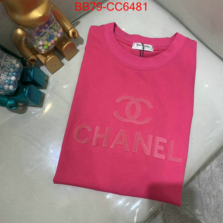 Clothing-Chanel knockoff highest quality ID: CC6481 $: 79USD