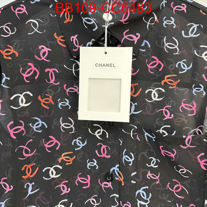Clothing-Chanel designer fake ID: CC6483 $: 109USD