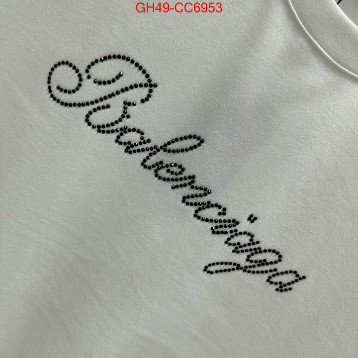 Clothing-Balenciaga high quality designer replica ID: CC6953 $: 49USD