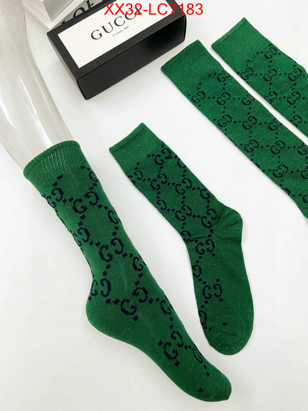 Sock-Gucci high quality replica designer ID: LC7183 $: 32USD