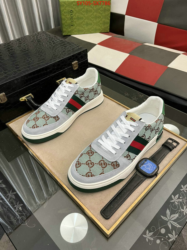 Men Shoes-Gucci knockoff highest quality ID: SX7786 $: 105USD