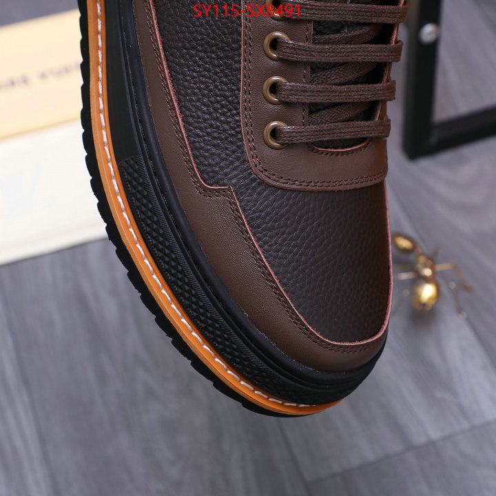 Men Shoes-LV what's the best to buy replica ID: SX8491 $: 115USD