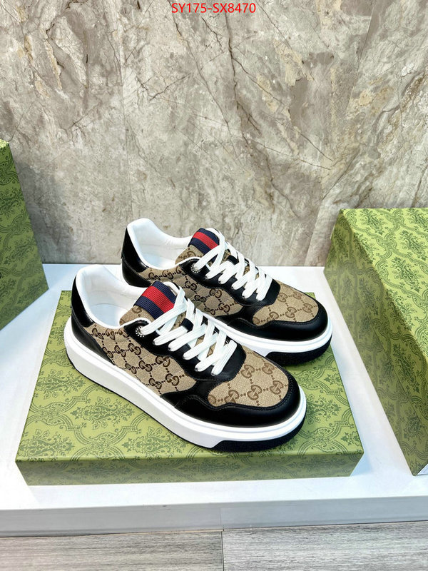 Men Shoes-Gucci high quality 1:1 replica ID: SX8470 $: 175USD