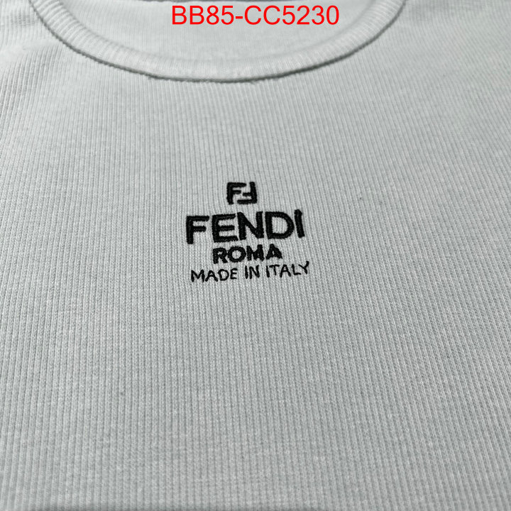 Clothing-Fendi designer replica ID: CC5230 $: 85USD