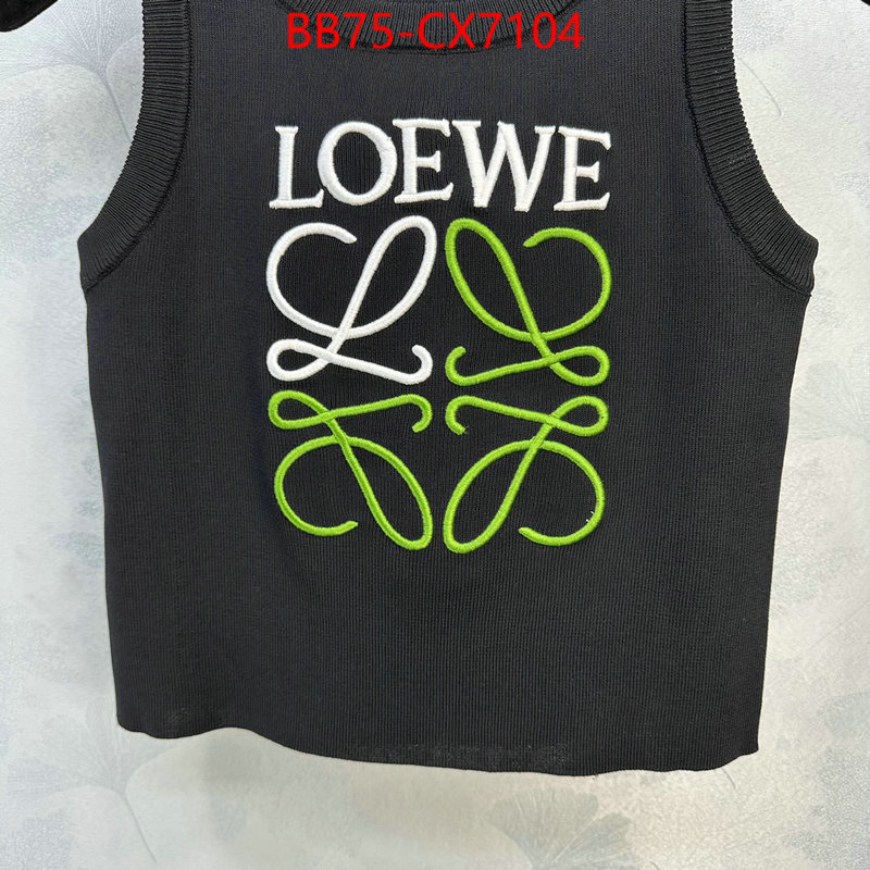 Clothing-Loewe where should i buy replica ID: CX7104 $: 75USD