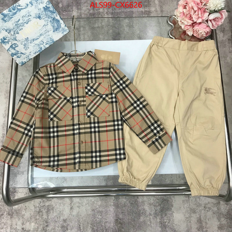 Kids clothing-Burberry top sale ID: CX6626 $: 99USD