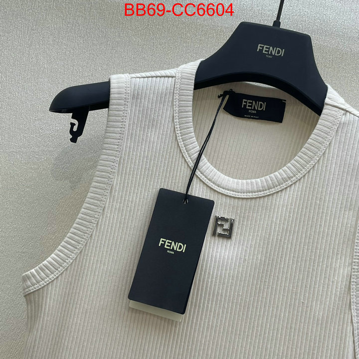 Clothing-Fendi luxury cheap replica ID: CC6604 $: 69USD