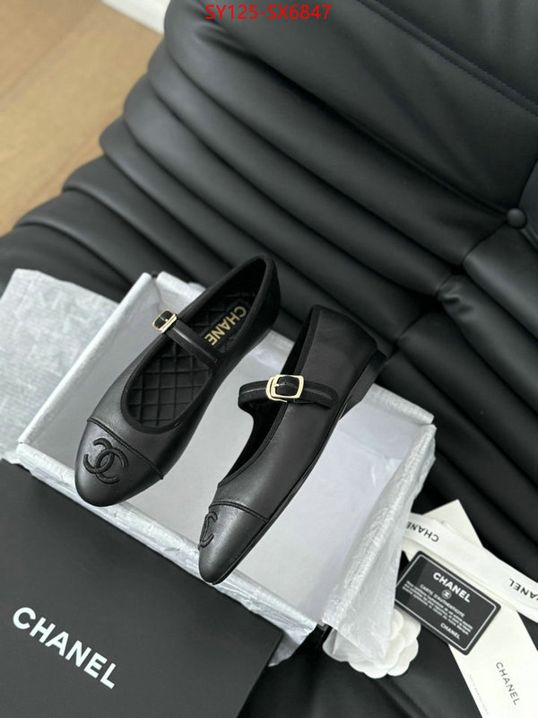 Women Shoes-Chanel buy the best high quality replica ID: SX6847 $: 125USD