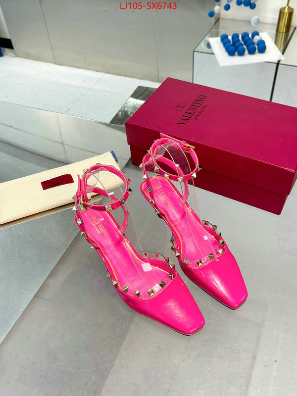 Women Shoes-Valentino 2024 replica ID: SX6743 $: 105USD