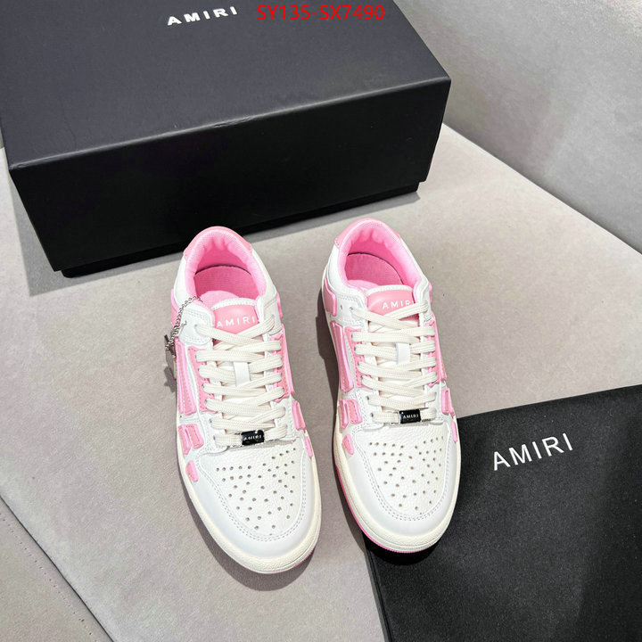 Men Shoes-AMIRI aaaaa+ replica designer ID: SX7490 $: 135USD