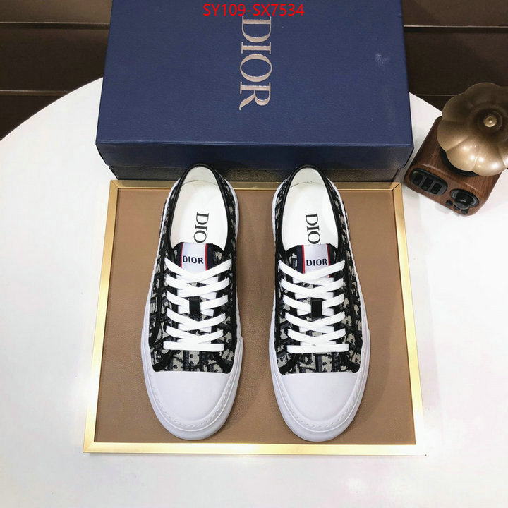 Men shoes-Dior buy sell ID: SX7534 $: 109USD
