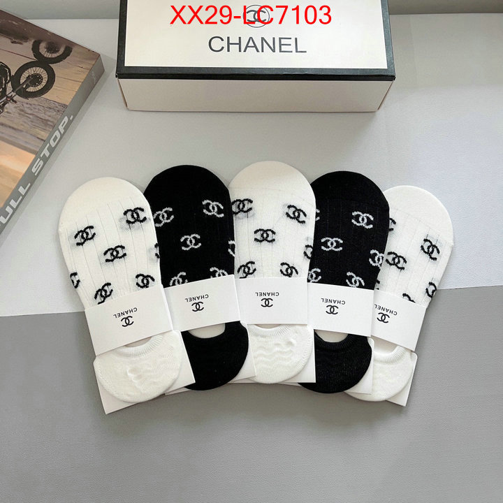 Sock-Chanel sale outlet online ID: LC7103 $: 29USD