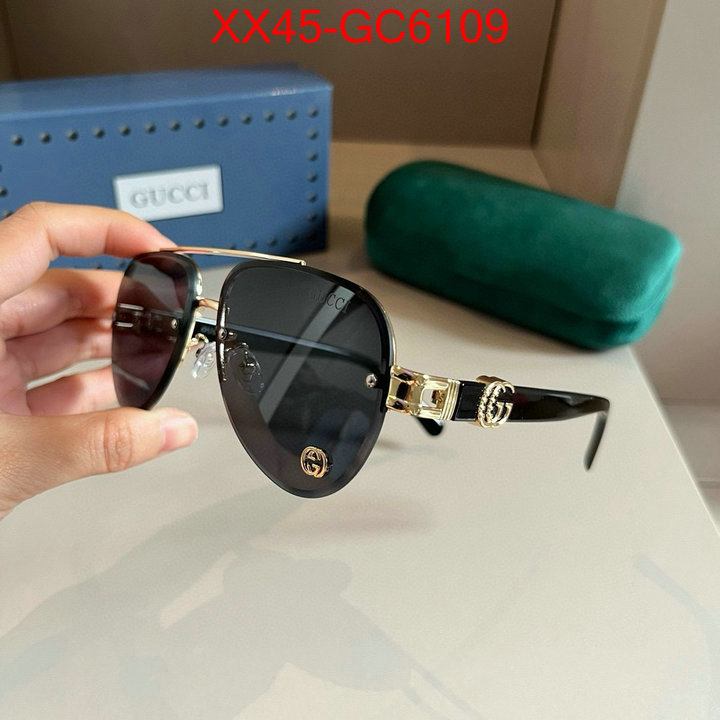 Glasses-Gucci fashion designer ID: GC6109 $: 45USD