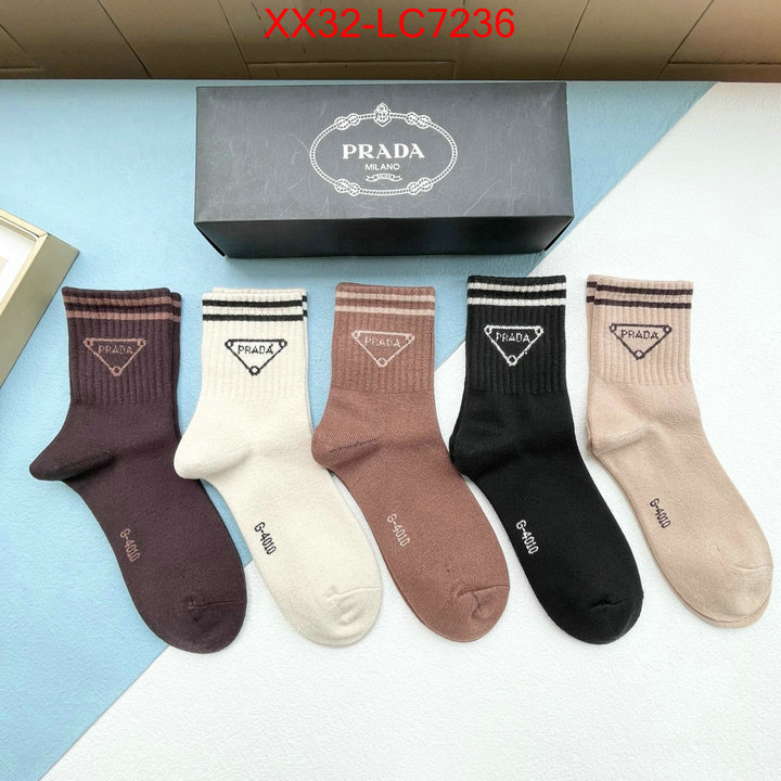 Sock-Prada buy 2024 replica ID: LC7236 $: 32USD