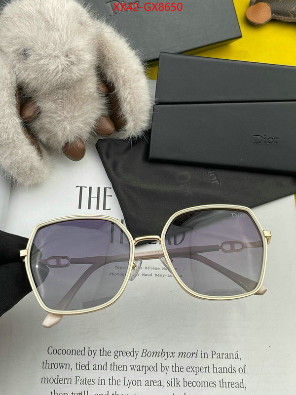 Glasses-Dior shop the best high quality ID: GX8650 $: 42USD