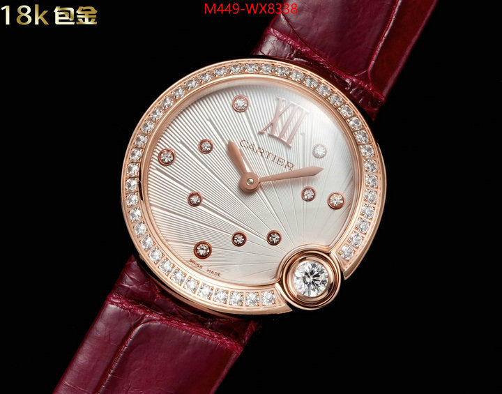 Watch(TOP)-Cartier luxury cheap replica ID: WX8338 $: 449USD