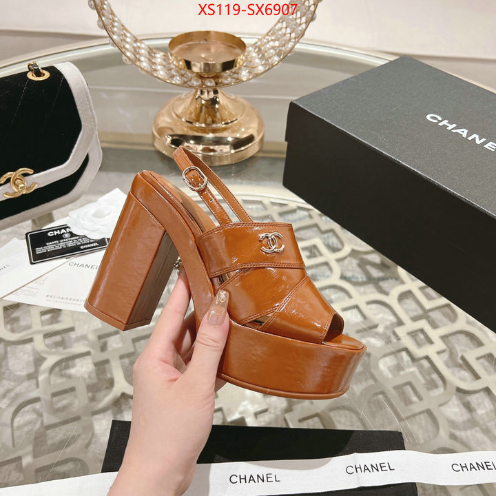 Women Shoes-Chanel buy top high quality replica ID: SX6907 $: 119USD