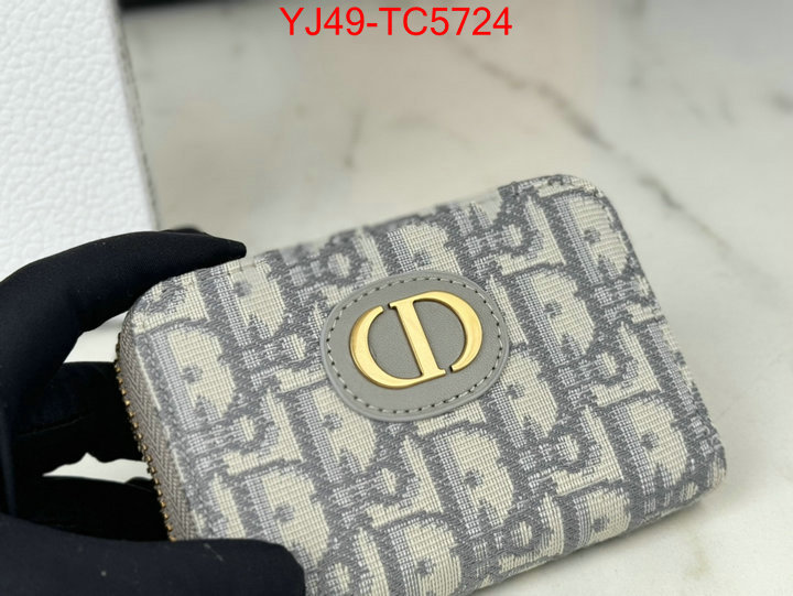 Dior Bags(4A)-Wallet- luxury 7 star replica ID: TC5724 $: 49USD,