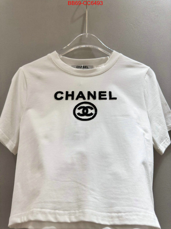Clothing-Chanel top sale ID: CC6493 $: 69USD