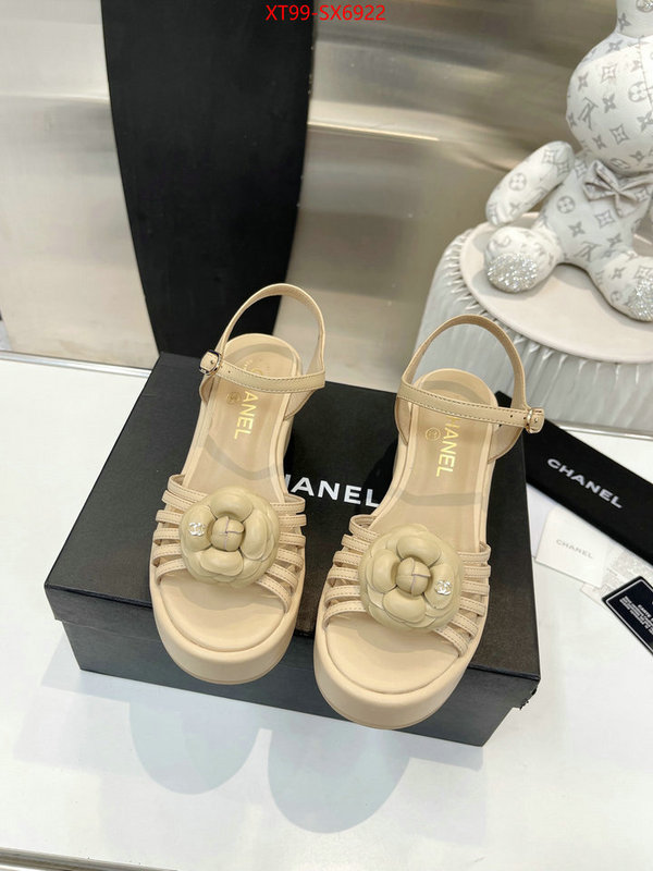 Women Shoes-Chanel designer fake ID: SX6922 $: 99USD