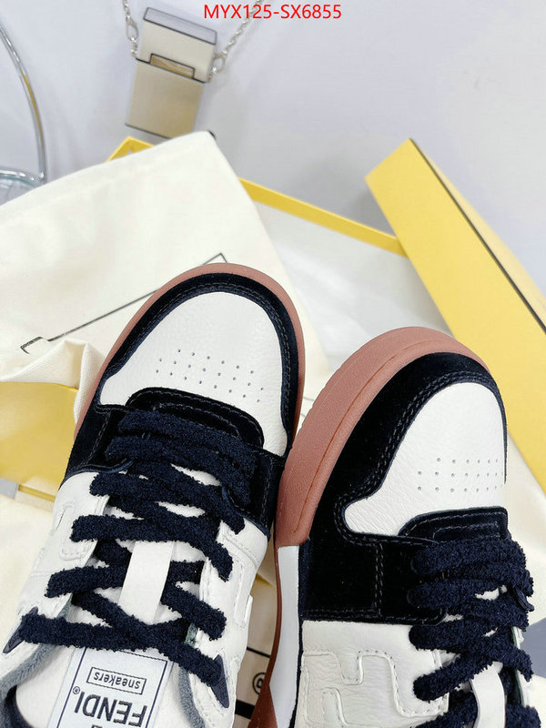 Men Shoes-Fendi best replica 1:1 ID: SX6855 $: 125USD