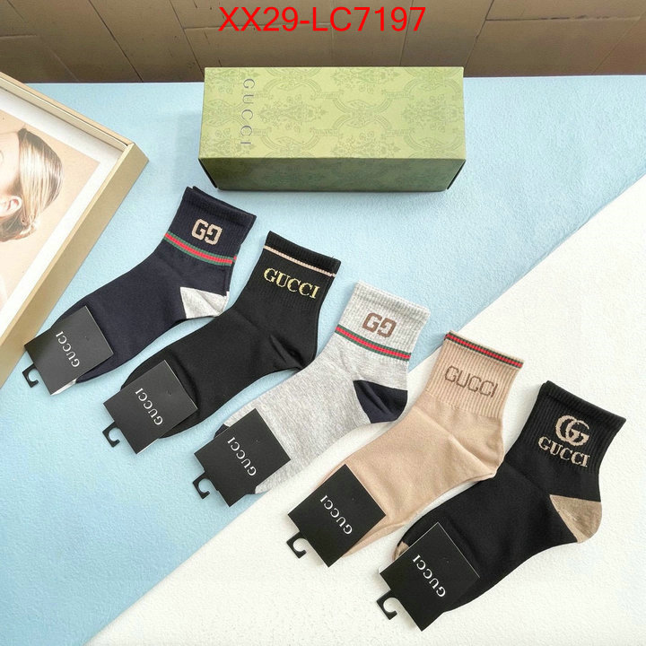 Sock-Gucci luxury ID: LC7197 $: 29USD