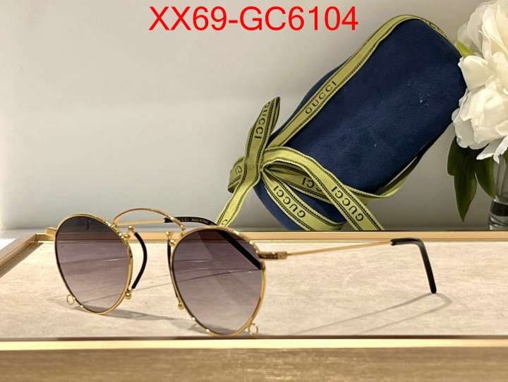 Glasses-Gucci the highest quality fake ID: GC6104 $: 69USD