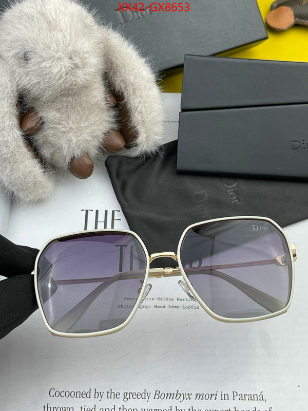 Glasses-Dior how to buy replcia ID: GX8653 $: 42USD