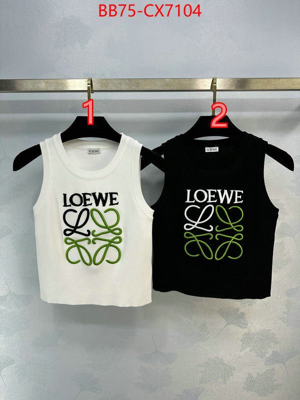 Clothing-Loewe where should i buy replica ID: CX7104 $: 75USD