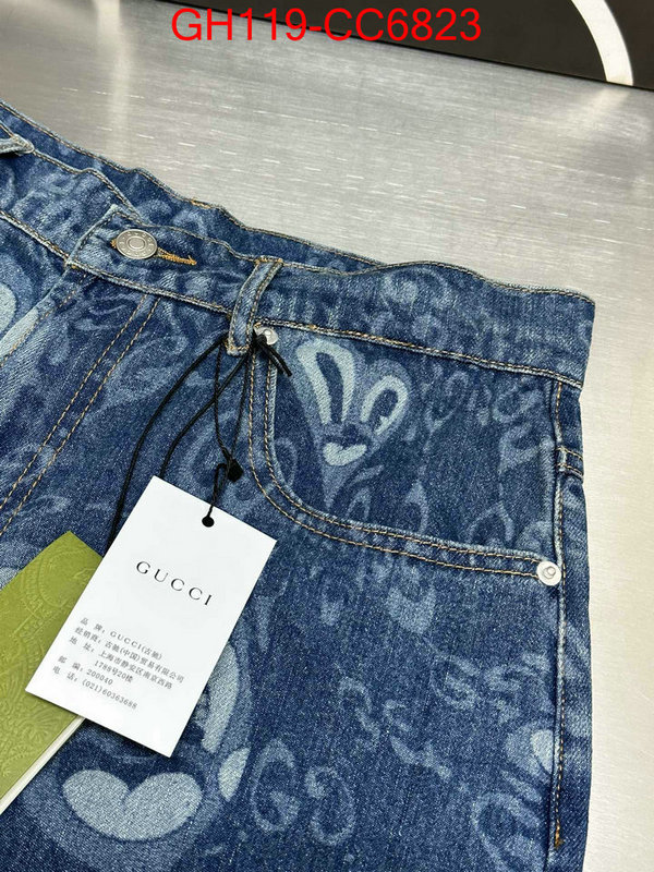 Clothing-Gucci buy cheap ID: CC6823 $: 119USD