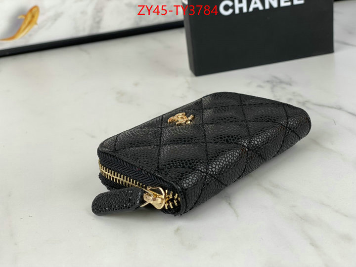 Chanel Bags(4A)-Wallet- top quality replica ID: TY3784 $: 45USD,