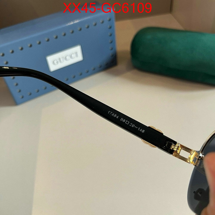 Glasses-Gucci fashion designer ID: GC6109 $: 45USD