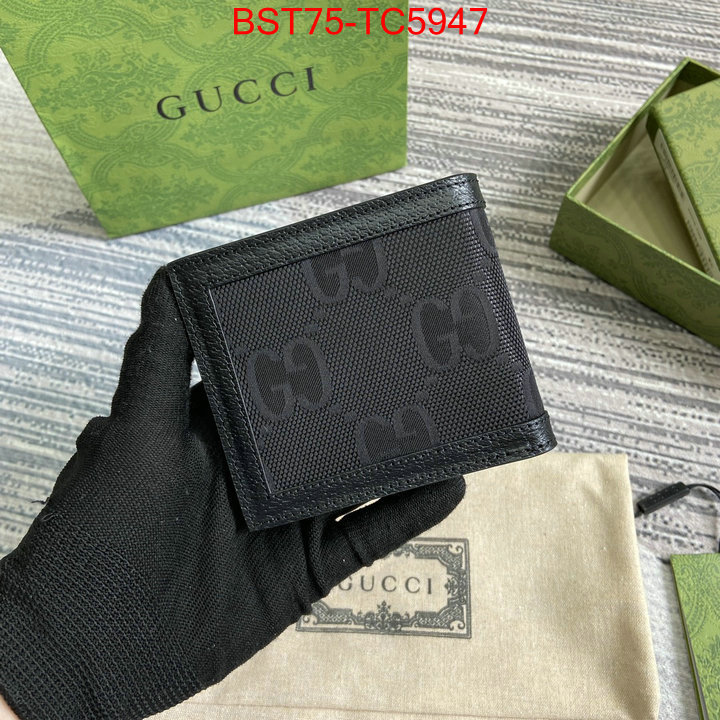 Gucci Bags(TOP)-Wallet- the best affordable ID: TC5947 $: 75USD,