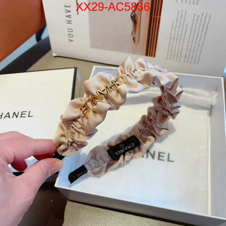 Hair band-Chanel wholesale ID: AC5836 $: 29USD