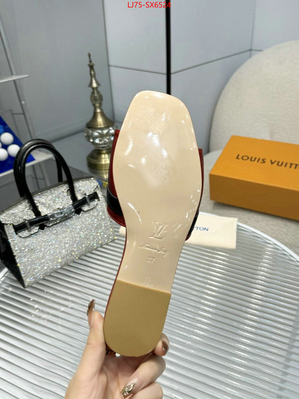 Women Shoes-LV store ID: SX6524 $: 75USD