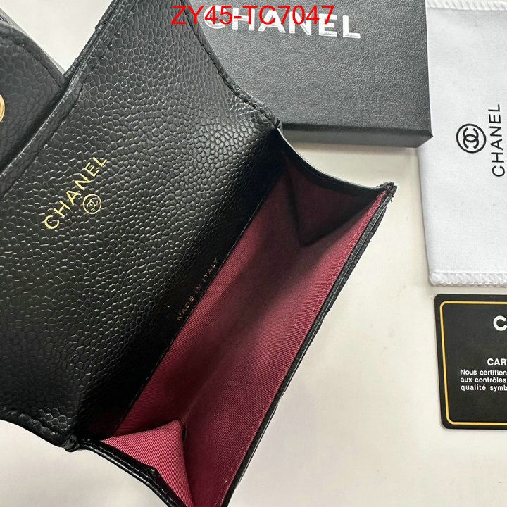 Chanel Bags(4A)-Wallet- perfect quality ID: TC7047 $: 45USD,