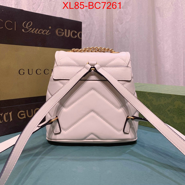 Gucci Bags(4A)-Backpack- 7 star ID: BC7261 $: 85USD,