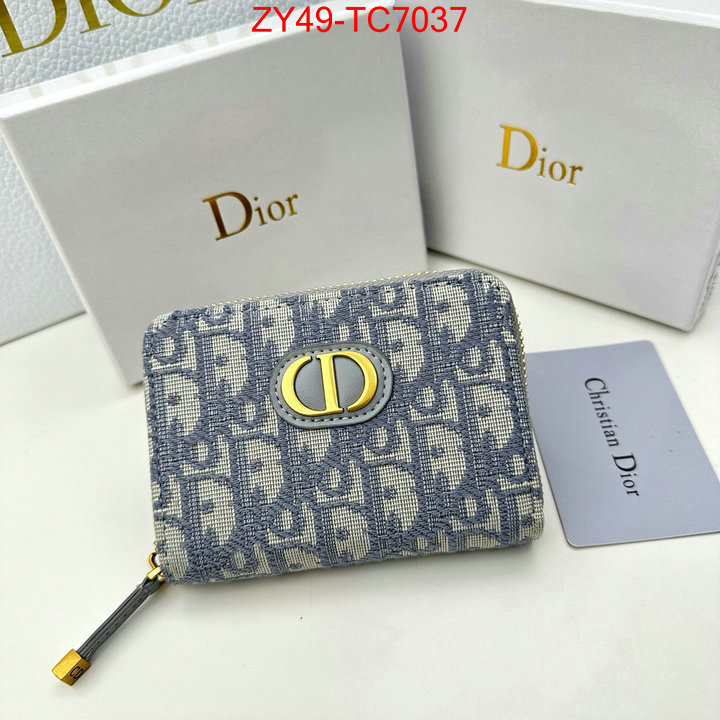 Dior Bags(4A)-Wallet- top sale ID: TC7037 $: 49USD,