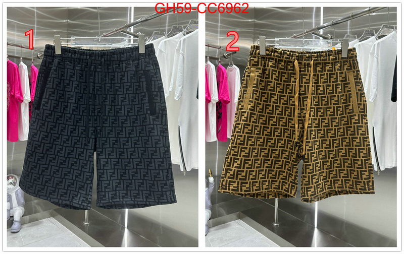 Clothing-Fendi the highest quality fake ID: CC6962 $: 59USD