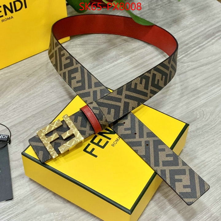 Belts-Fendi aaaaa+ class replica ID: PX8008 $: 65USD