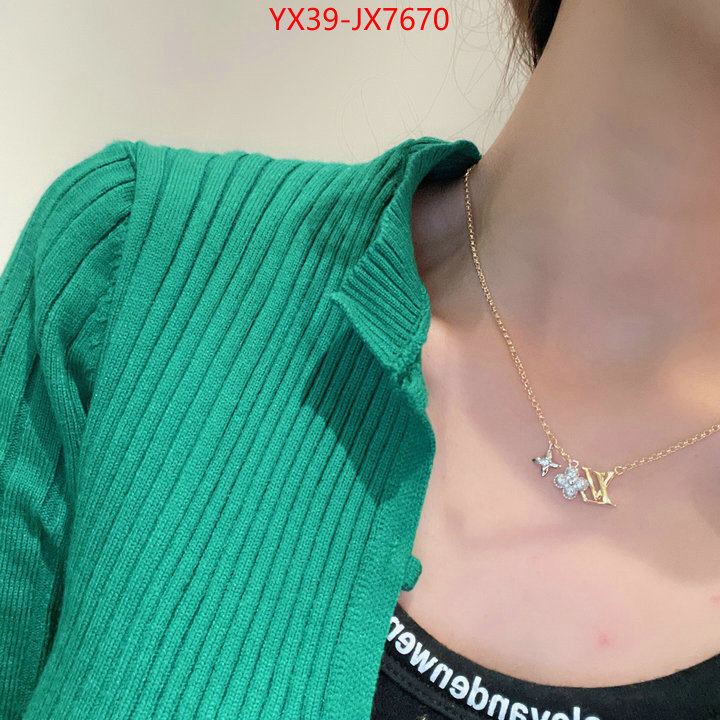 Jewelry-LV replica for cheap ID: JX7670 $: 39USD