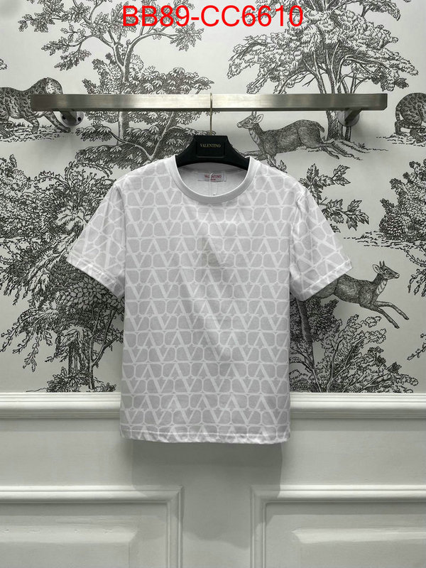 Clothing-Valentino how to find replica shop ID: CC6610 $: 89USD