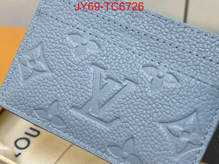 LV Bags(TOP)-Wallet perfect quality ID: TC6726 $: 69USD,