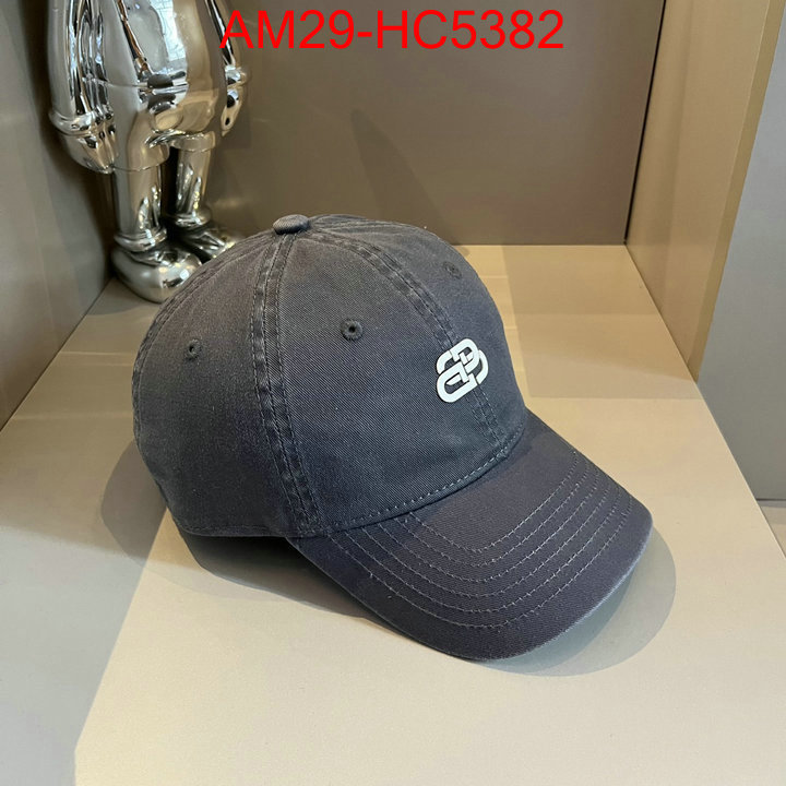 Cap(Hat)-Balenciaga fake high quality ID: HC5382 $: 29USD